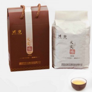 Высококачественный натуральный черный чай здоровья Хунань Аньхуа
