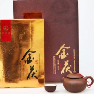 2000 г золотой фучуань хунань аньхуа черный чай медицинский чай
